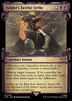 Isildur's Fateful Strike [Scroll Showcase Silver Foil]