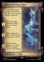Oath of the Grey Host [Scroll Showcase Silver Foil]