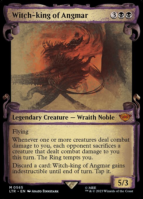 Witch-king of Angmar [Scroll Showcase Silver Foil]