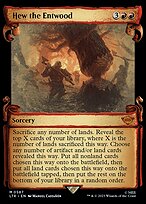 Hew the Entwood [Scroll Showcase Silver Foil]