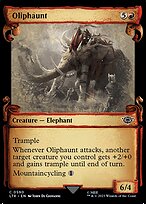 Oliphaunt [Scroll Showcase Silver Foil]