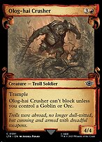 Olog-hai Crusher [Scroll Showcase Silver Foil]