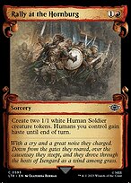 Rally at the Hornburg [Scroll Showcase Silver Foil]