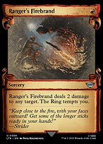 Ranger's Firebrand [Scroll Showcase Silver Foil]