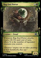 Bag End Porter [Scroll Showcase Silver Foil]