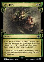 Ent's Fury [Scroll Showcase Silver Foil]
