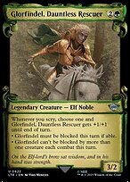 Glorfindel, Dauntless Rescuer [Scroll Showcase Silver Foil]