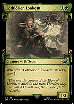 Lothlórien Lookout [Scroll Showcase Silver Foil]