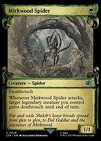 Mirkwood Spider [Scroll Showcase Silver Foil]