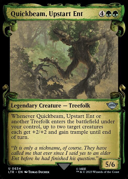 Quickbeam, Upstart Ent [Scroll Showcase Silver Foil]