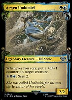 Arwen Undómiel [Scroll Showcase Silver Foil]