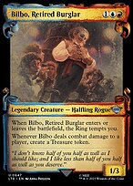 Bilbo, Retired Burglar [Scroll Showcase Silver Foil]