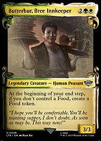 Butterbur, Bree Innkeeper [Scroll Showcase Silver Foil]