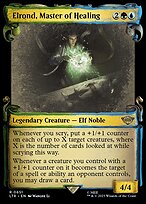 Elrond, Master of Healing [Scroll Showcase Silver Foil]