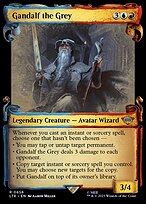 Gandalf the Grey [Scroll Showcase Silver Foil]