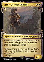 Lotho, Corrupt Shirriff [Scroll Showcase Silver Foil]