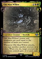Old Man Willow [Scroll Showcase Silver Foil]