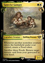 Samwise Gamgee [Scroll Showcase Silver Foil]