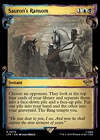 Sauron's Ransom [Scroll Showcase Silver Foil]