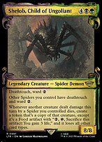 Shelob, Child of Ungoliant [Scroll Showcase Silver Foil]