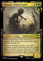 Sméagol, Helpful Guide [Scroll Showcase Silver Foil]