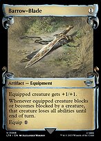 Barrow-Blade [Scroll Showcase Silver Foil]