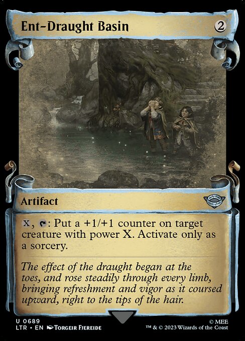 Ent-Draught Basin [Scroll Showcase Silver Foil]