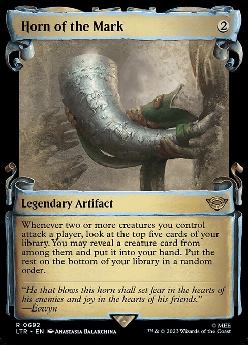 Horn of the Mark [Scroll Showcase Silver Foil]