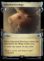 Inherited Envelope [Scroll Showcase Silver Foil]