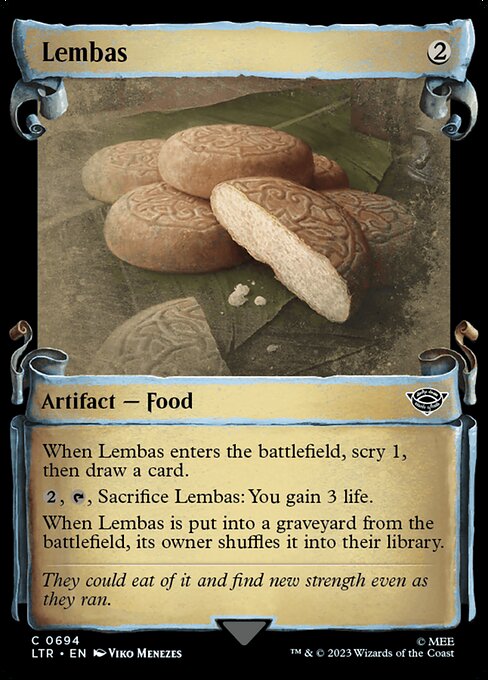 Lembas [Scroll Showcase Silver Foil]