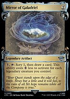 Mirror of Galadriel [Scroll Showcase Silver Foil]