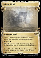 Minas Tirith [Scroll Showcase Silver Foil]