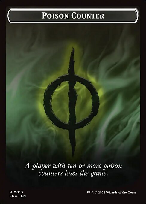 Poison Counter Token TECC