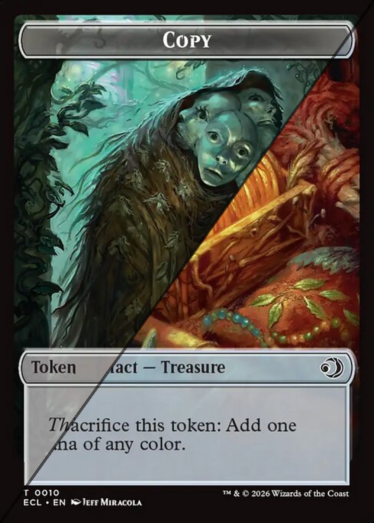Copy Token  // Treasure Token TECL  [Foil]