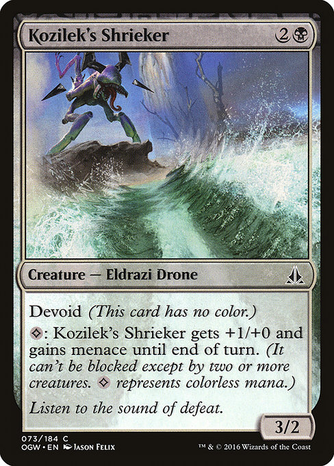 Kozilek's Shrieker [Foil]