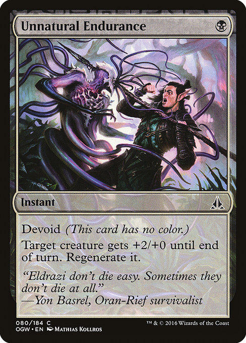 Unnatural Endurance [Foil]
