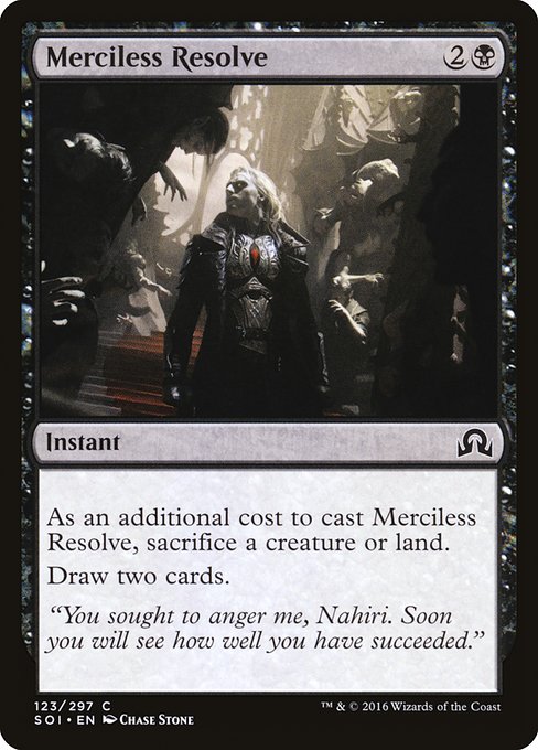Merciless Resolve [Foil]