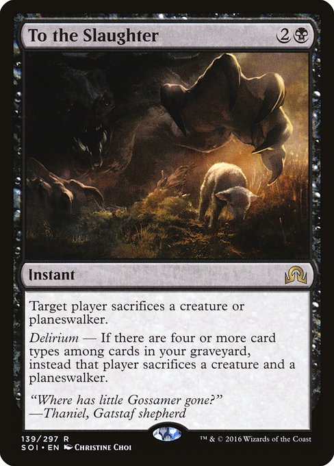 To the Slaughter [Foil]