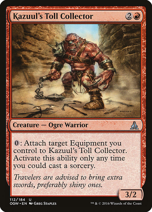 Kazuul's Toll Collector [Foil]