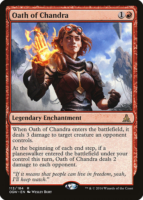 Oath of Chandra [Foil]