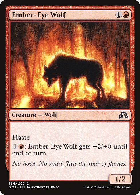 Ember-Eye Wolf [Foil]