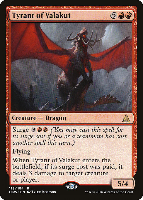 Tyrant of Valakut [Foil]