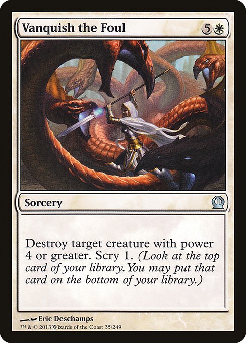 Vanquish the Foul [Foil]