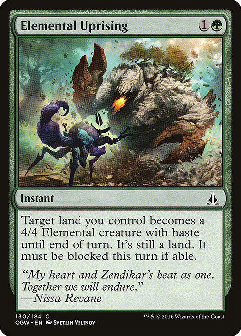 Elemental Uprising [Foil]