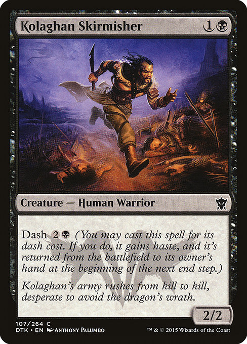 Kolaghan Skirmisher [Foil]