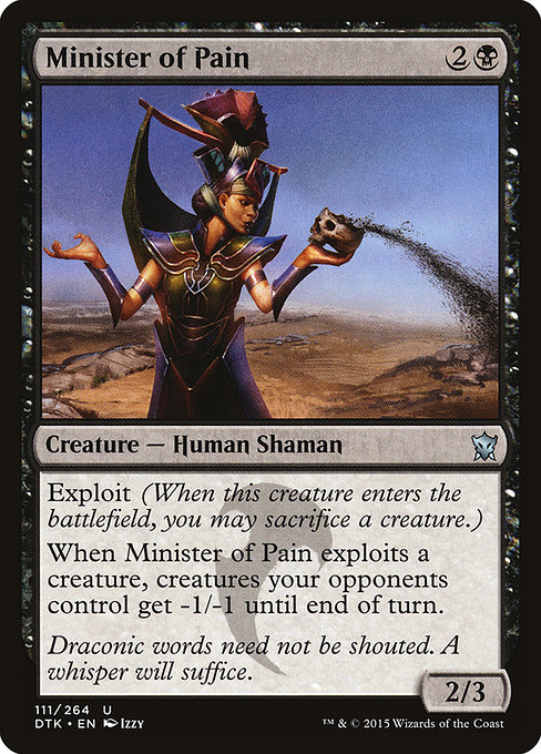 Minister of Pain [Foil]