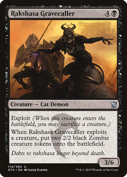 Rakshasa Gravecaller [Foil]
