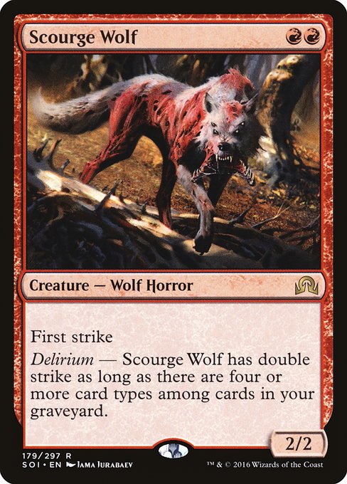 Scourge Wolf [Foil]