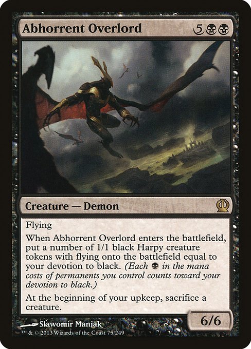 Abhorrent Overlord [Foil]