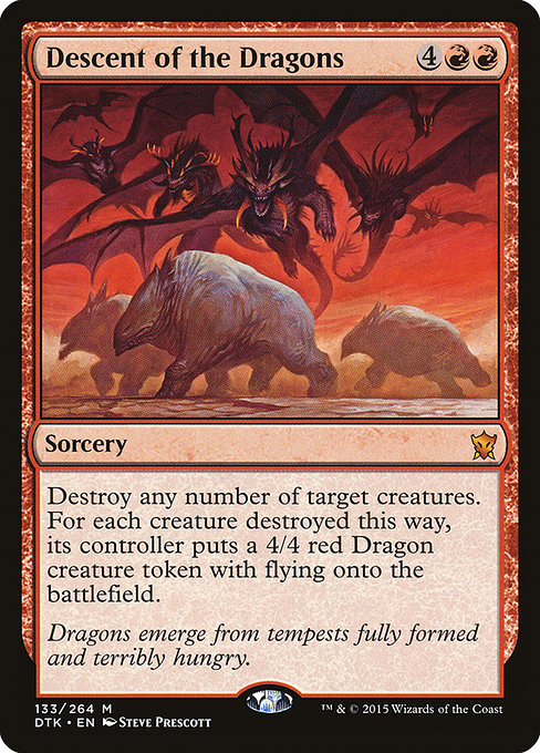 Descent of the Dragons [Foil]